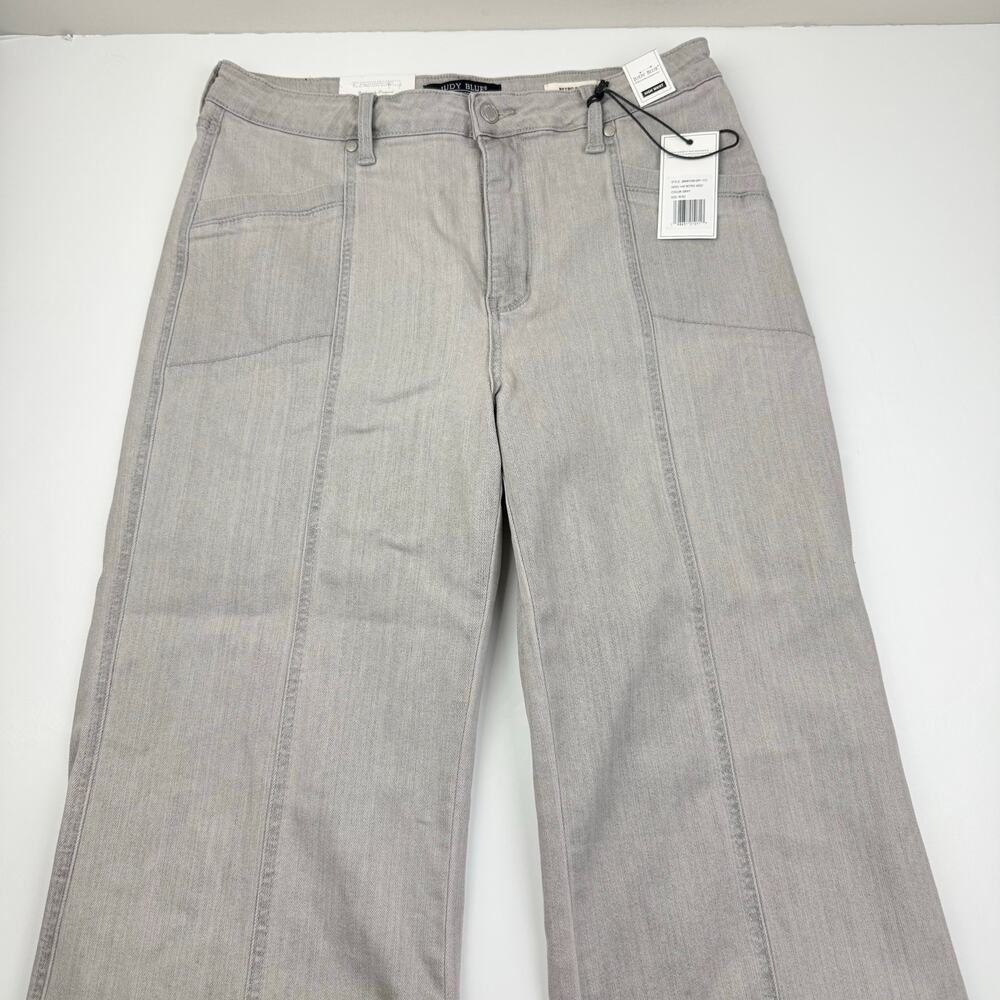 NWT NEW Judy Blue High Waist Retro Wide Jeans - Picture 9 of 16
